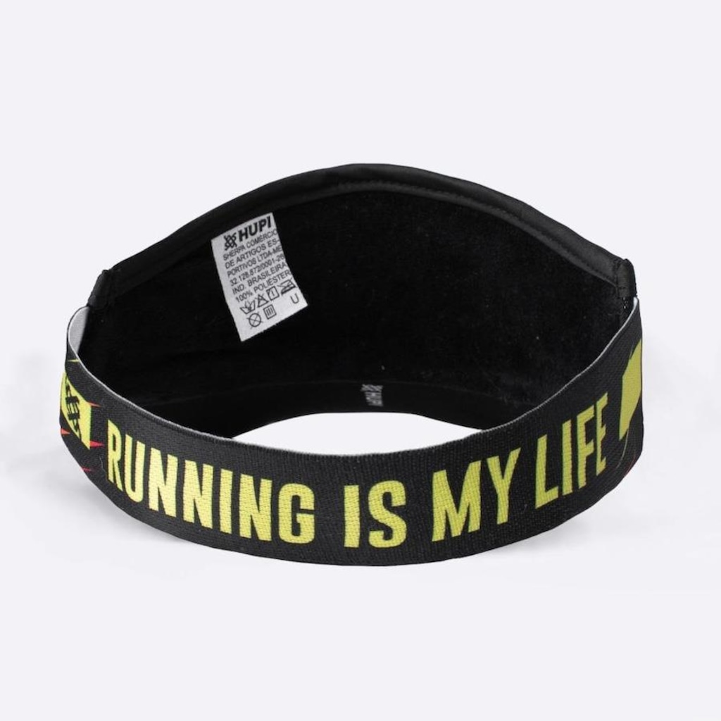 Imagem 5 do produto Viseira para Corrida Hupi Is My Life - Adulto