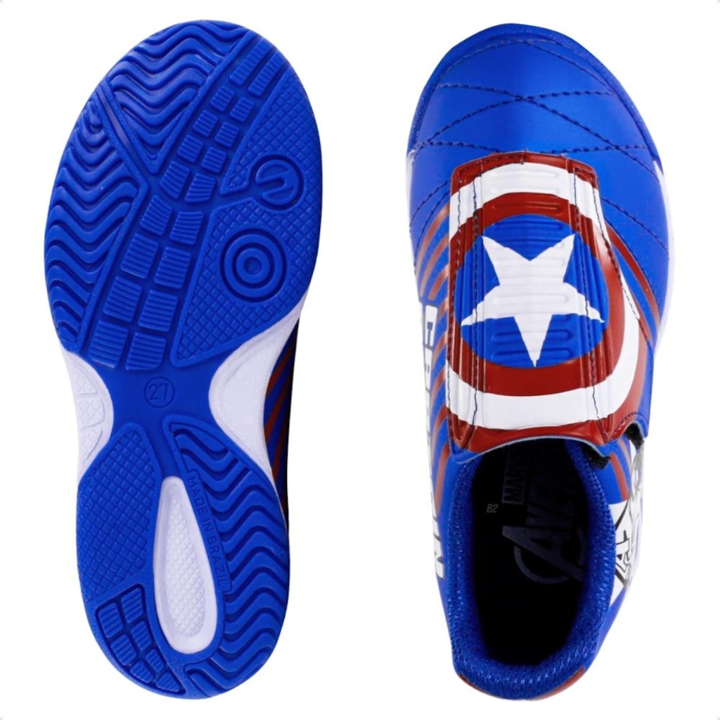 Imagem 5 do produto Chuteira Futsal Dray Marvel Original sem Cadarço - Infantil
