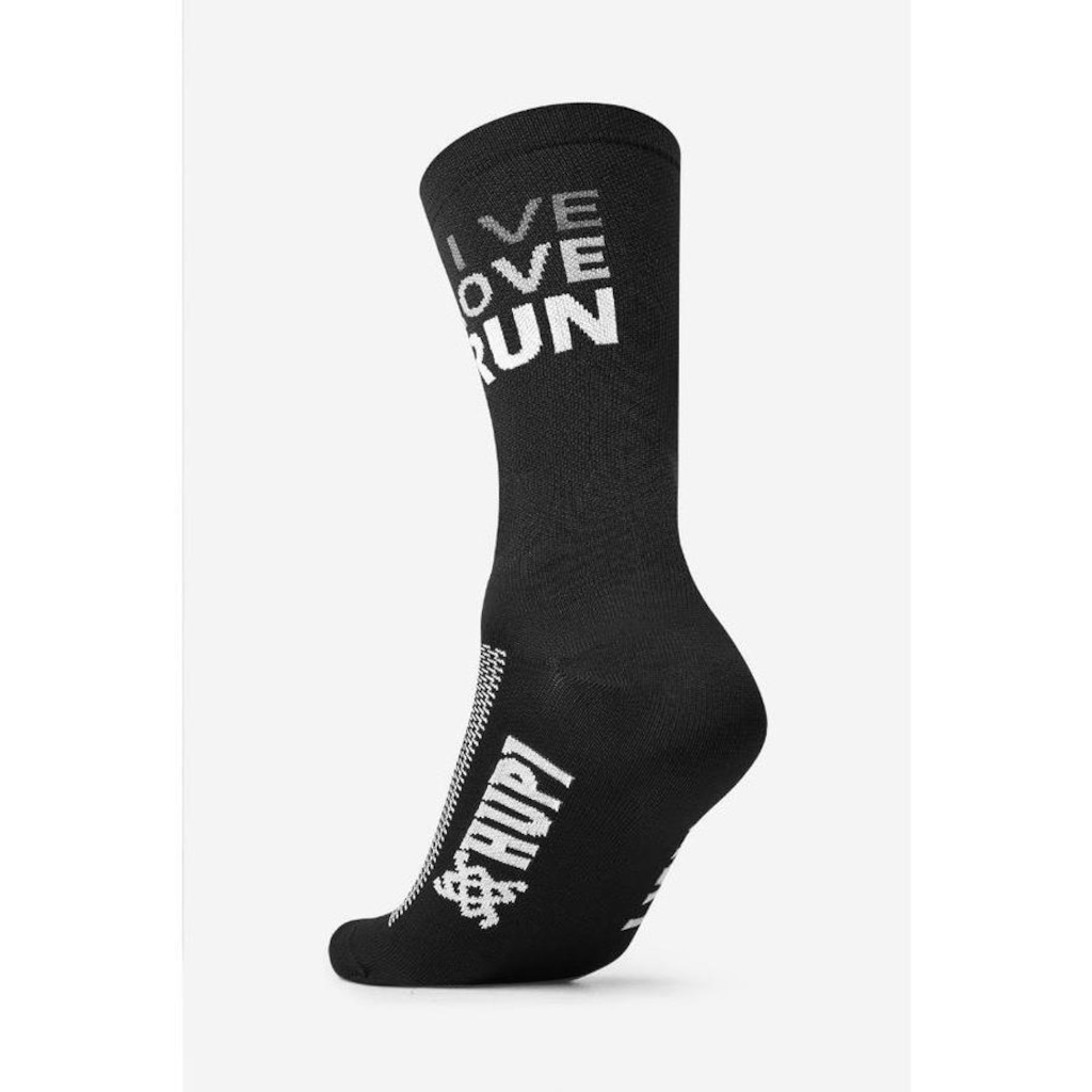 Imagem 4 do produto Meia Cano Longo Hupi Live Love Run - Unissex