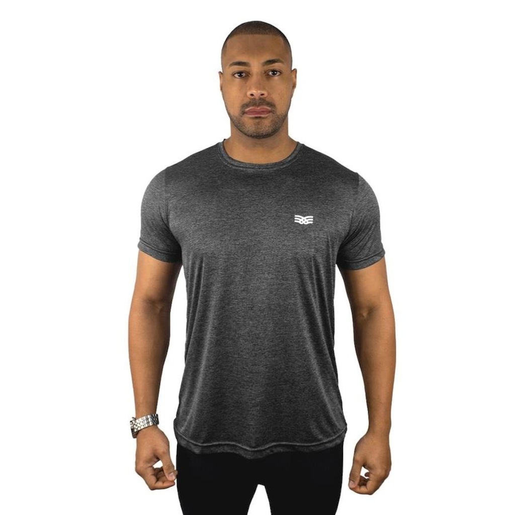 Camiseta Color Sports Dry Mescla Treino - Masculina