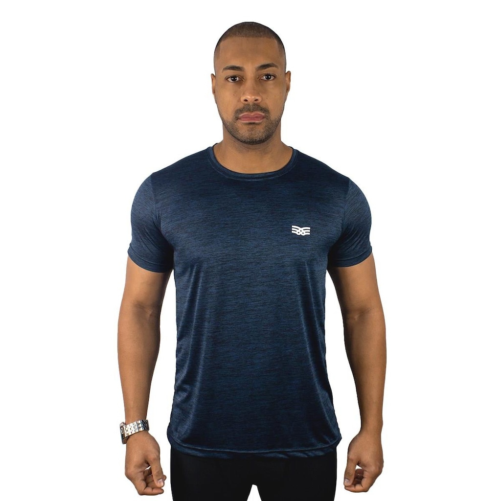 Camiseta Color Sports Dry Mescla Treino - Masculina