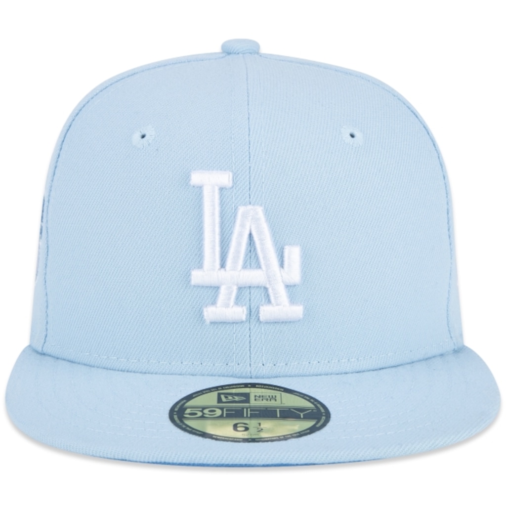 Boné New Era 59Fifty Mlb Los Angeles Dodgers Patch - Infantil - Foto 1