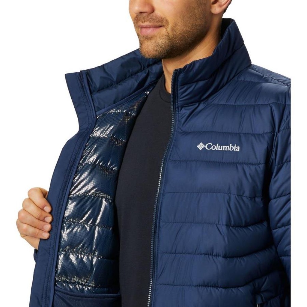 Imagem 4 do produto Jaqueta Columbia Powder Lite Marinho Masculina