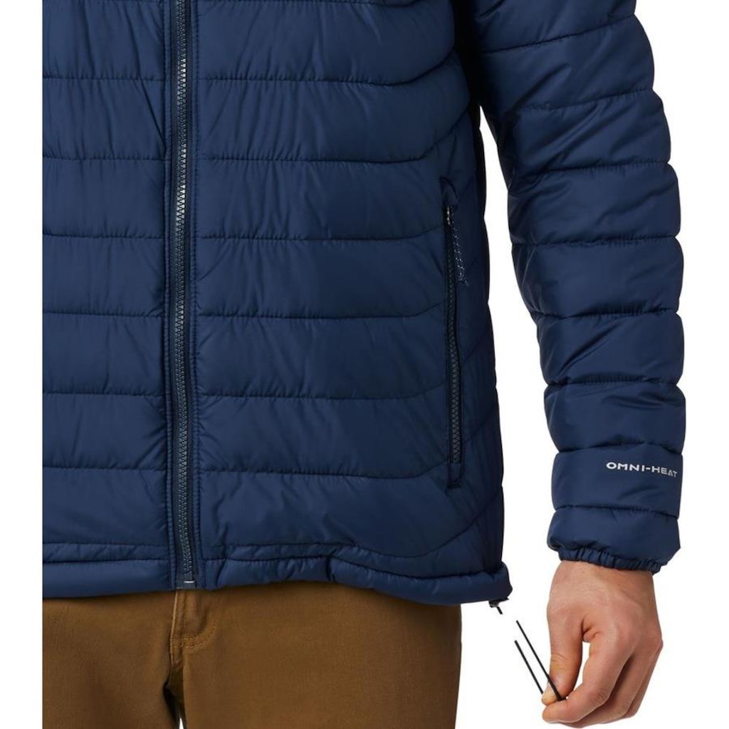 Imagem 5 do produto Jaqueta Columbia Powder Lite Marinho Masculina