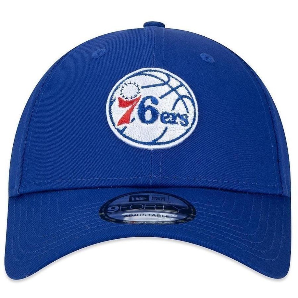 Boné Aba Curva New Era 940 Philadelphia 76Ers - Snapback - Adulto - Foto 1