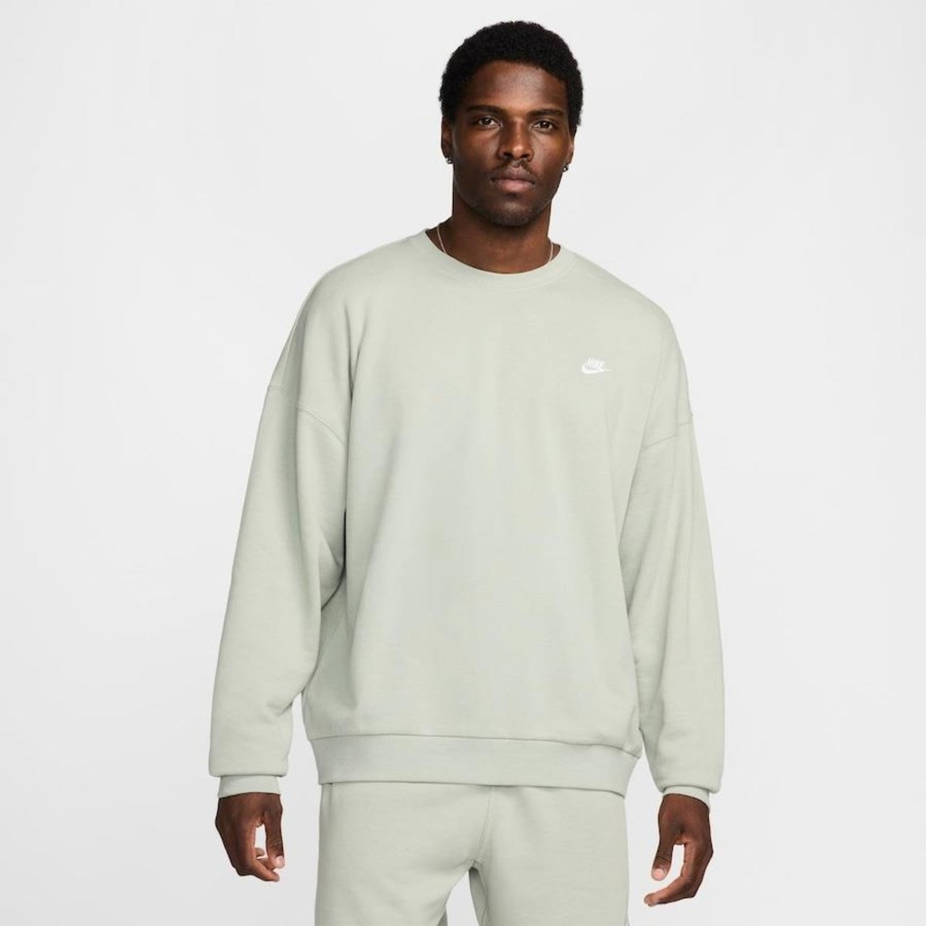 Blusão Nike Club Oversized - Masculino - Foto 1