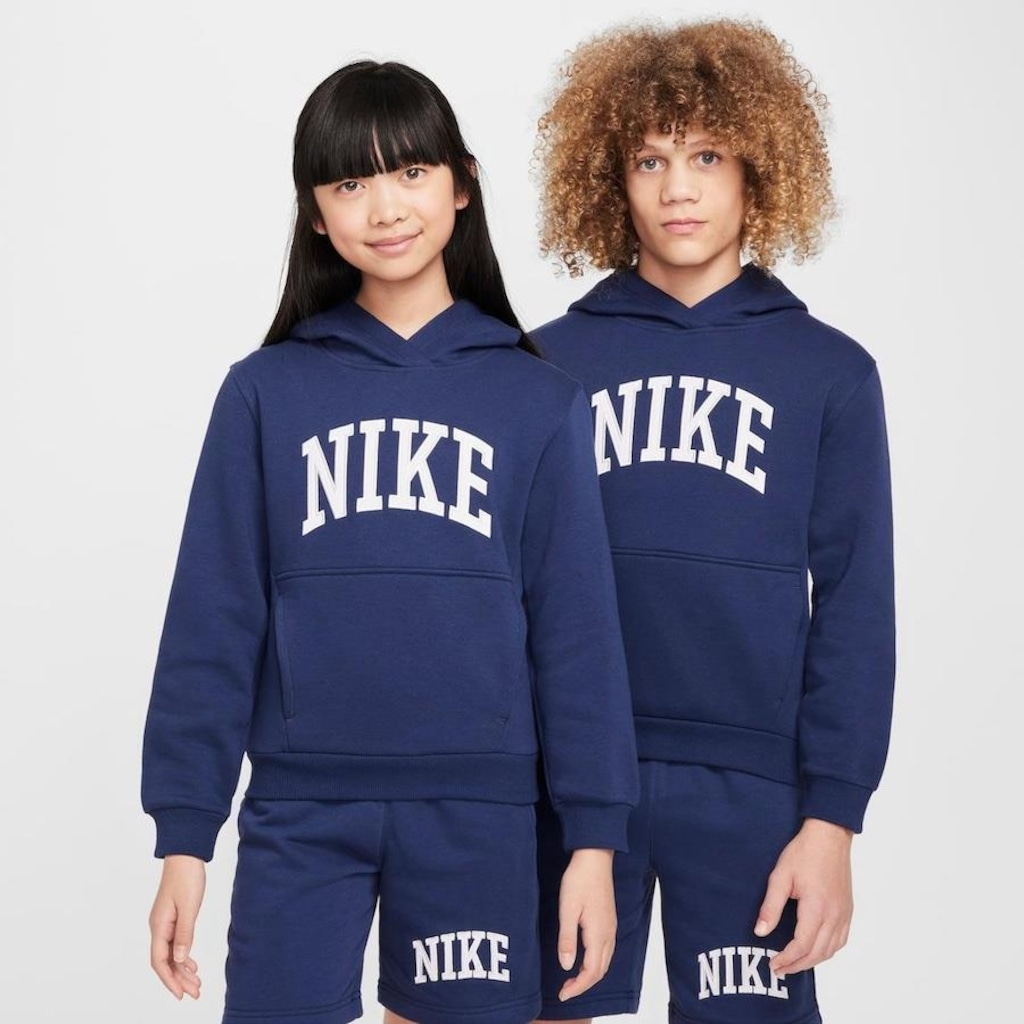 Blusão com Capuz Nike Sportswear Club Fleece - Infantil