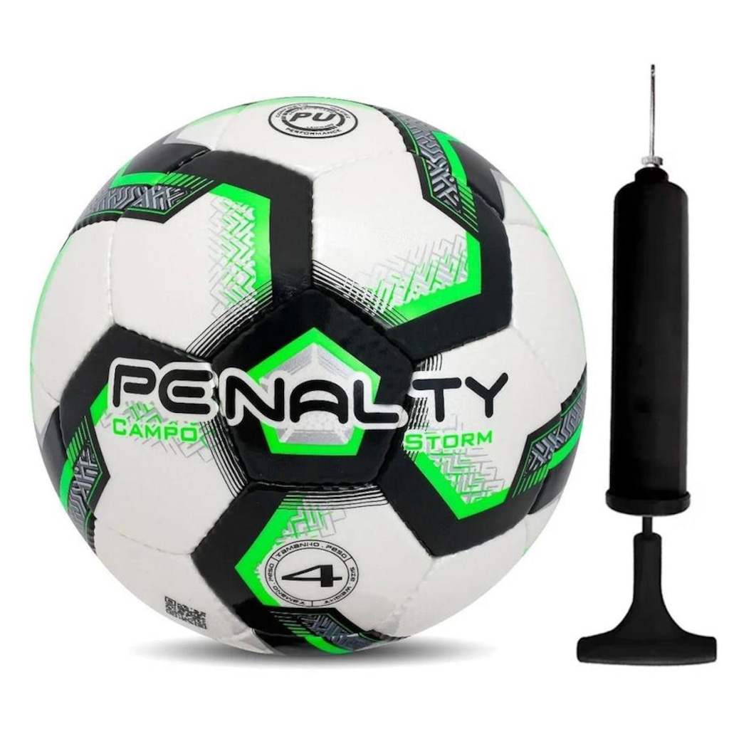 Bola Futsal Penalty Max 500 Dt Xxiii + Bomba de Ar