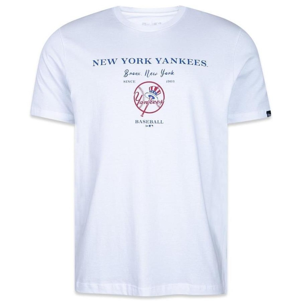 Camiseta New Era New York Yankees Fashion Vintage Class - Masculina