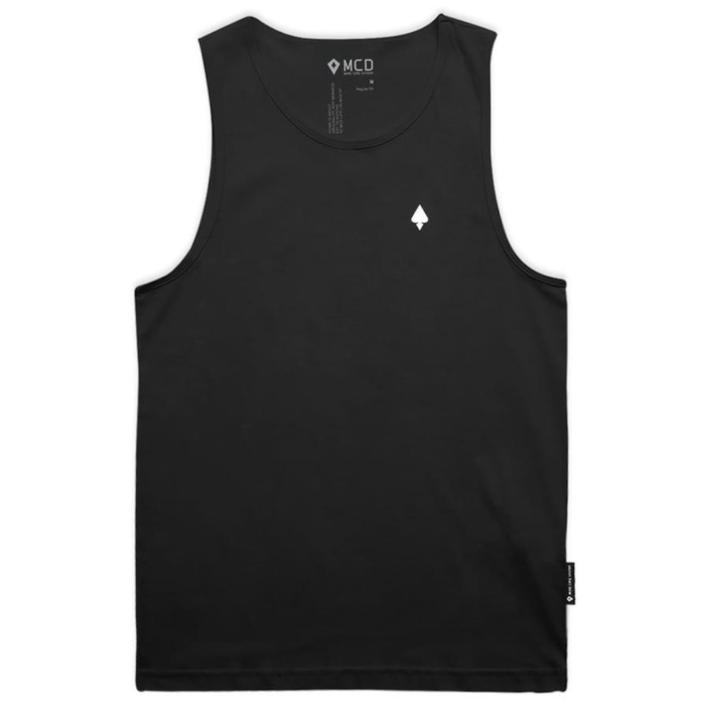 Regata Mcd Classic Espada Sm25 Masculina Preto