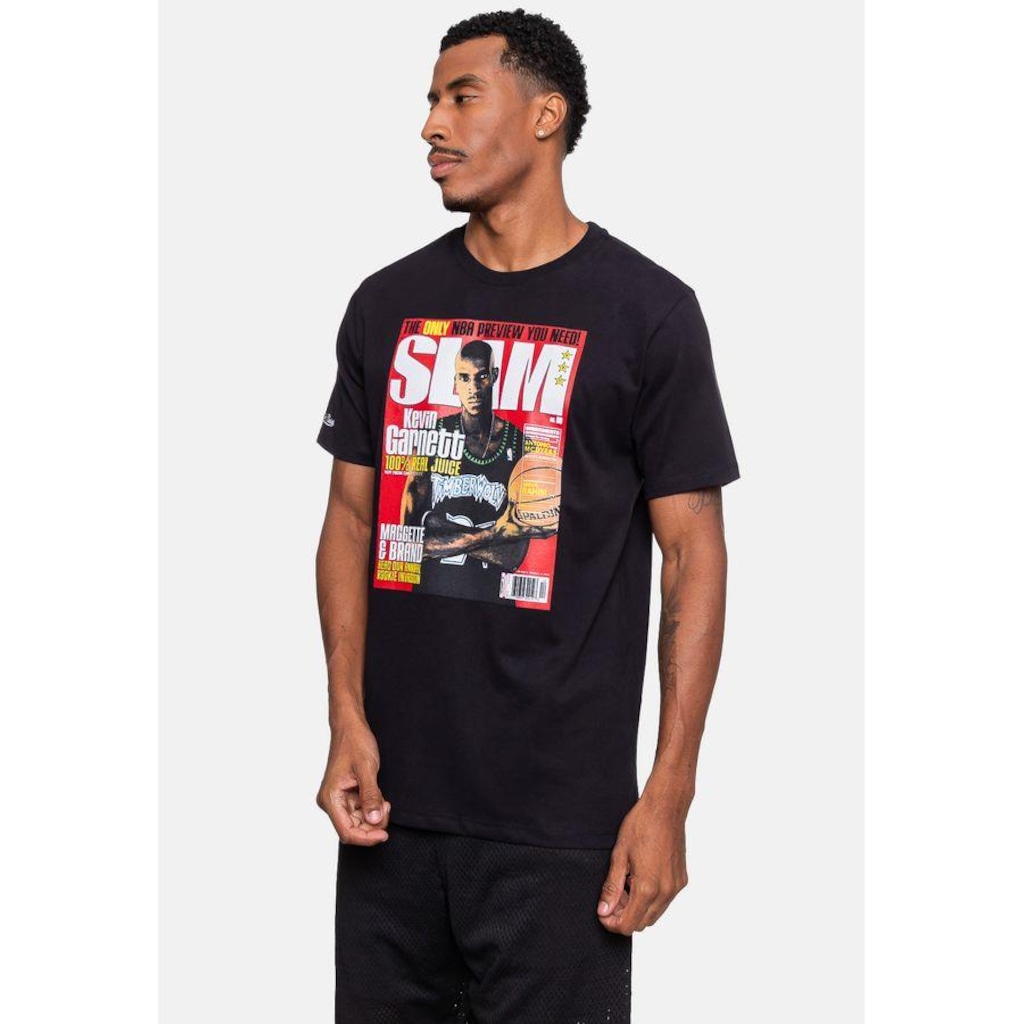 Imagem 3 do produto Camiseta Mitchell & Ness Slam Kevin Garnett - Masculina