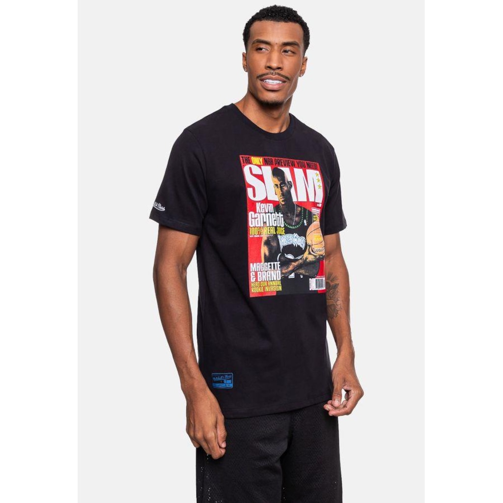 Imagem 4 do produto Camiseta Mitchell & Ness Slam Kevin Garnett - Masculina