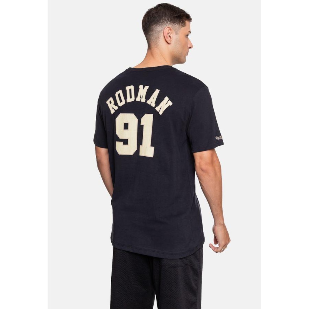 Imagem 2 do produto Camiseta Mitchell & Ness Chicago Bulls Dennis Rodman - Masculina