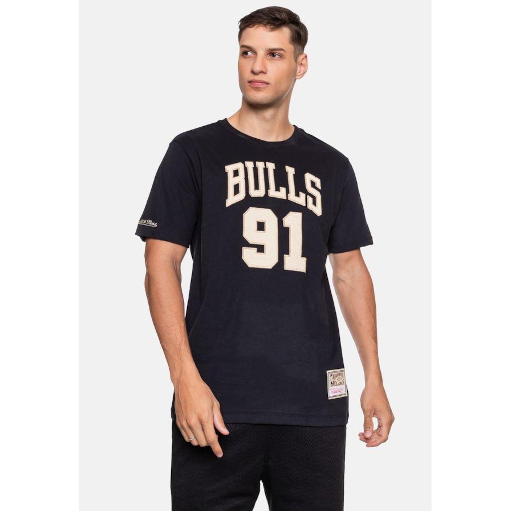 Imagem 4 do produto Camiseta Mitchell & Ness Chicago Bulls Dennis Rodman - Masculina