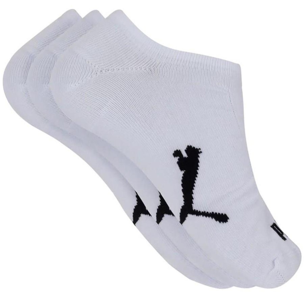 Kit Meia Puma Sapatilha - 39 ao 43 - Unissex