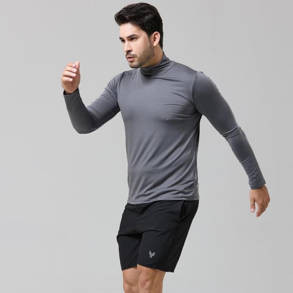 Imagem 5 do produto Camisa Térmica Performance Wear Gola Alta Proteção Uv - Masculina