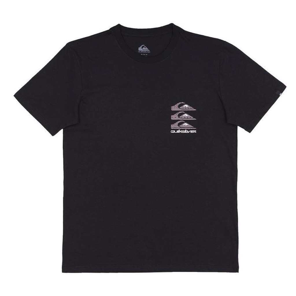 Imagem 3 do produto Camiseta Quiksilver Vertical Logos - Masculina