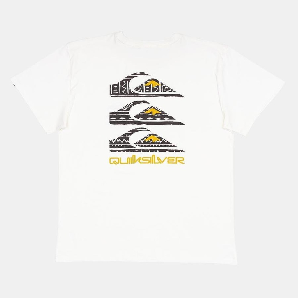 Imagem 2 do produto Camiseta Quiksilver Vertical Logos Plus Size - Masculina