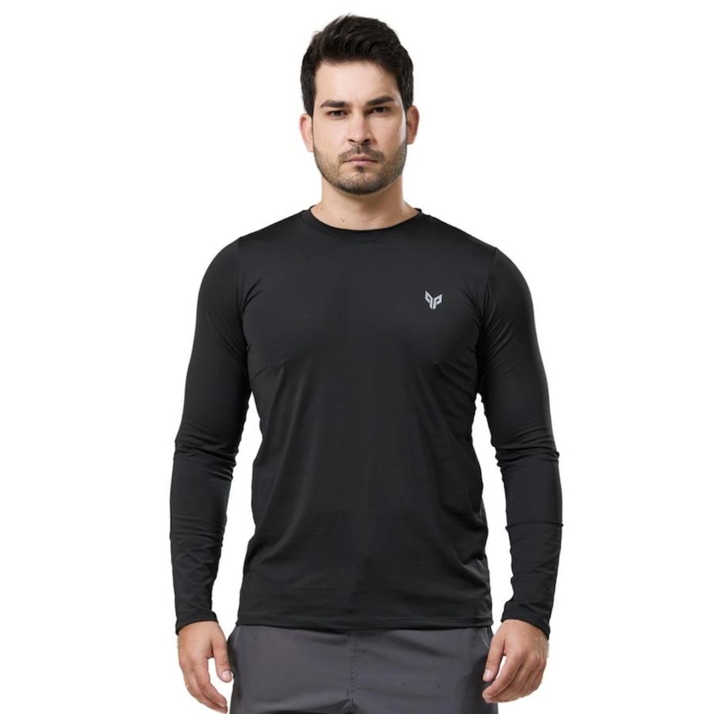 Camiseta Manga Longa Performance Wear Uv 50+ Proteção Solar - Masculina