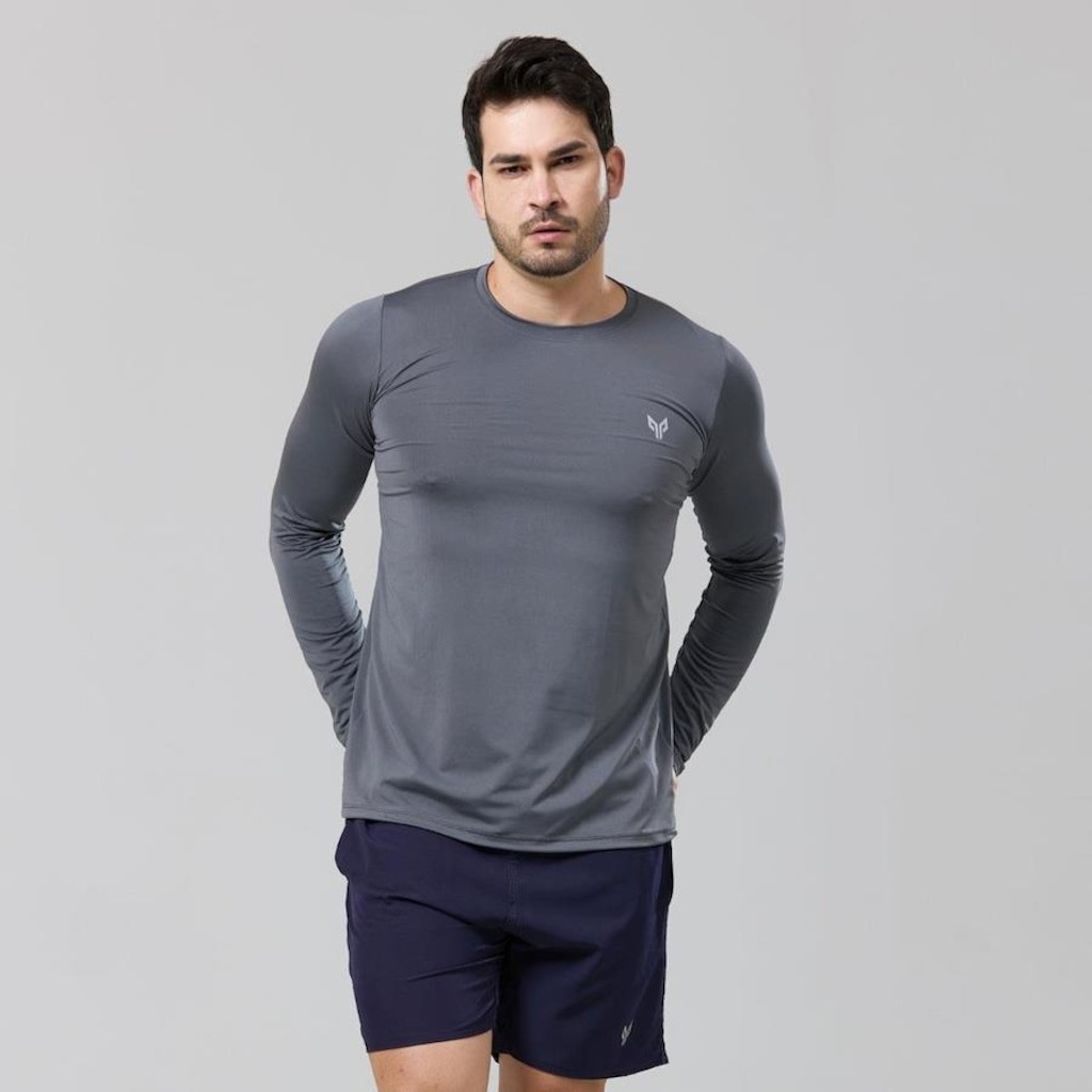 Imagem 2 do produto Camiseta Manga Longa Performance Wear Uv 50+ Proteção Solar - Masculina