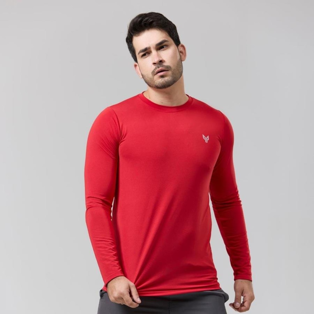 Imagem 2 do produto Camiseta Manga Longa Performance Wear Uv 50+ Proteção Solar - Masculina