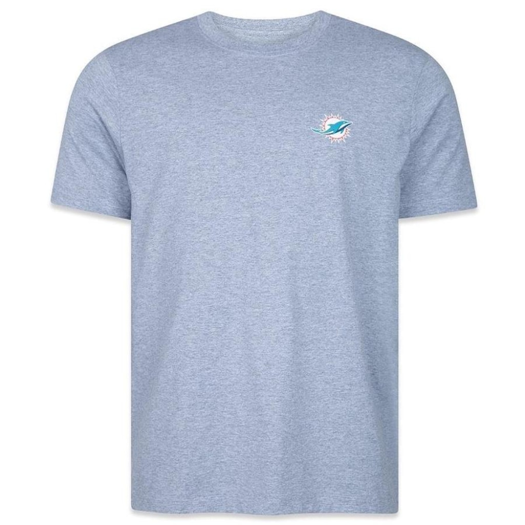 Camiseta New Era Miami Dolphins Mini Logo - Masculina
