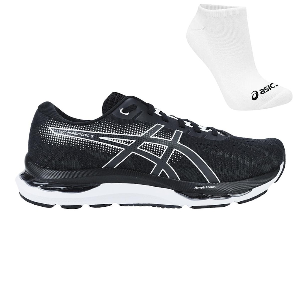 KIT TÊNIS ASICS GEL-HYPERSONIC 5 + MEIA - MASCULINO