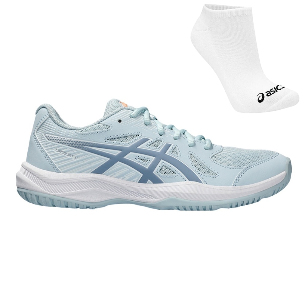 Tênis Asics Upcourt 6 + Meia - Feminino