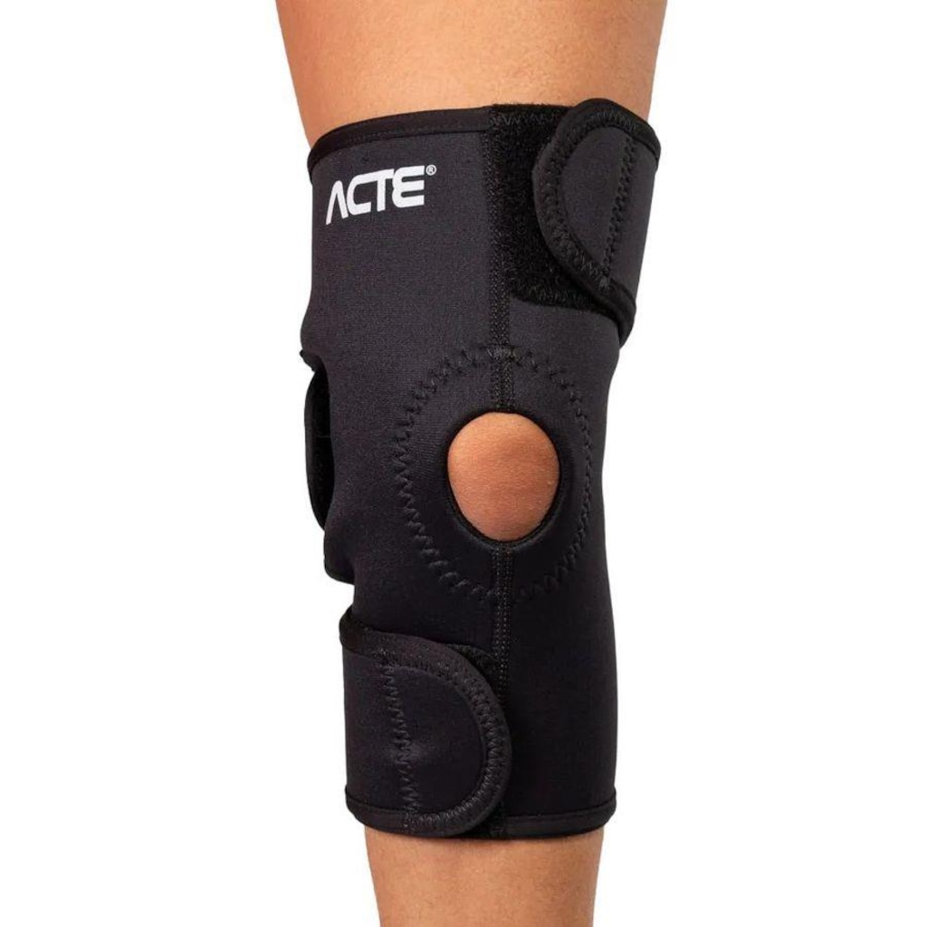 Joelheira Acte Ortopédica Ajustável Orifício Ref Patelar R38