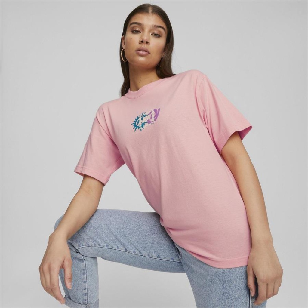 Imagem 3 do produto Camiseta Puma Graphic Downtown - Feminina