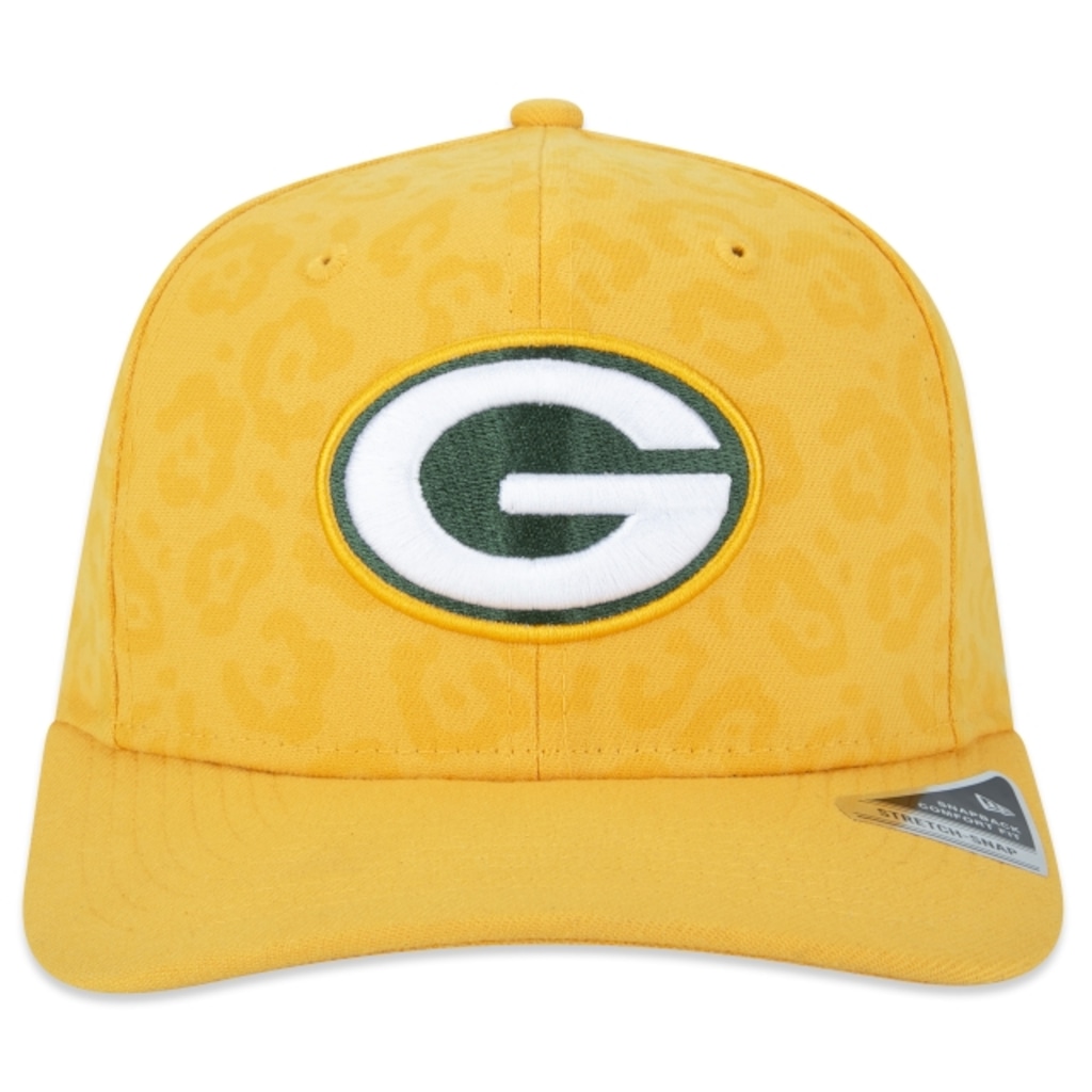Boné New Era 9Fifty Stretch Snap Onça Pintada Green Bay Packers 2024 Sao Paulo Game - Masculino