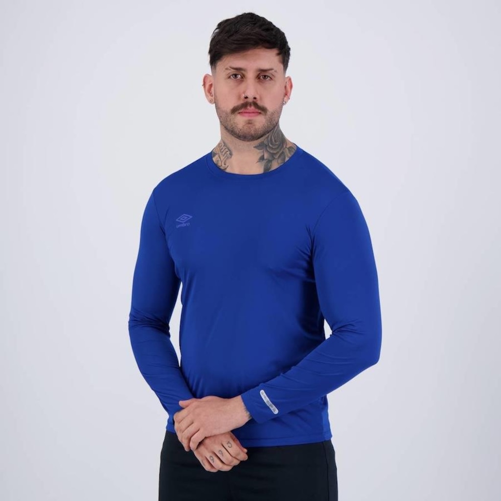 Imagem 3 do produto Camisa Umbro Manga Longa Basic UV Protection - Masculina
