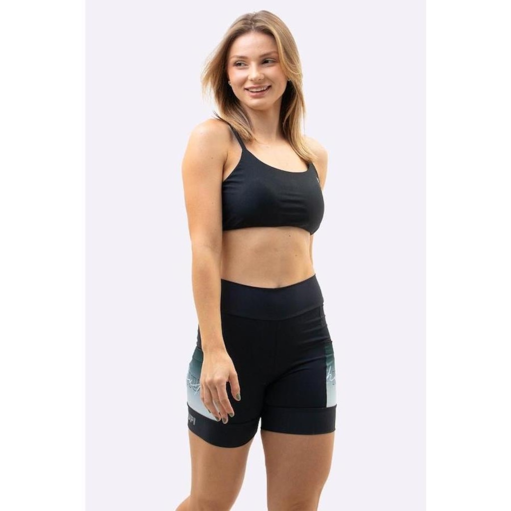 Imagem 2 do produto Bermuda de Compressão Hupi Run Curta Colors - Feminina