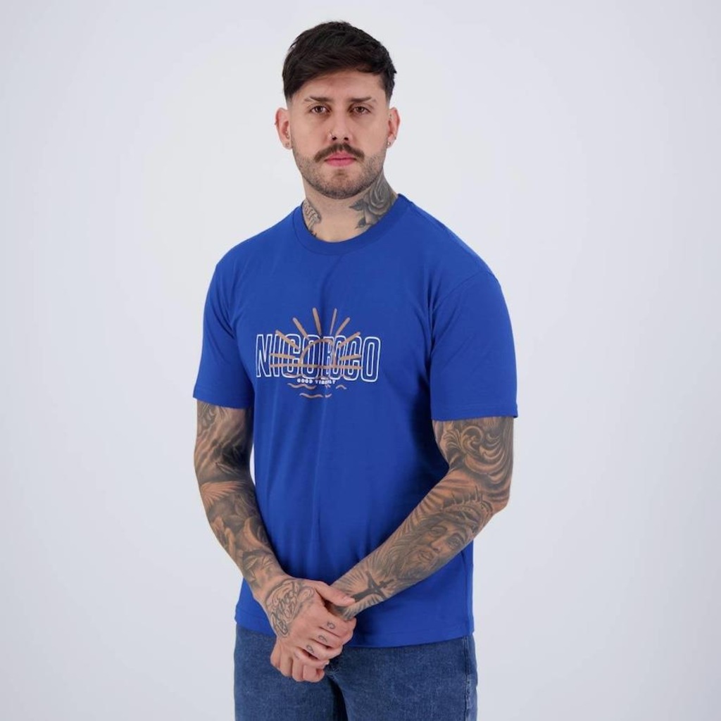 Camiseta Nicoboco Iikay - Masculina - Foto 3
