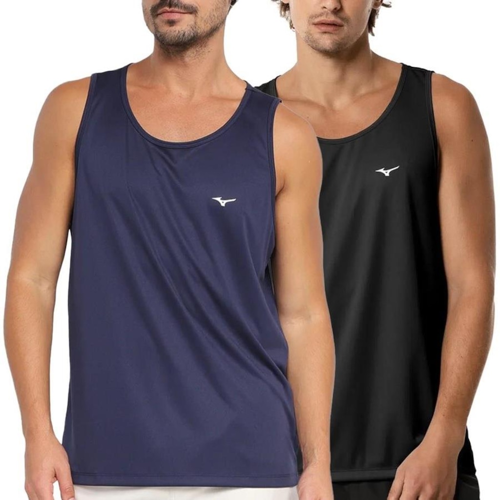 Camiseta Regata Mizuno Energy M - 2 Unidades - Masculina