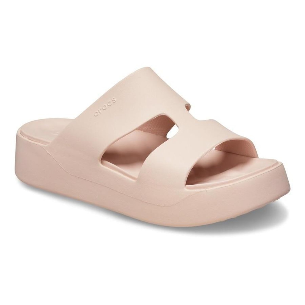 Sandália Crocs Getaway Platform H-Strap Quartz - Feminino | Centauro