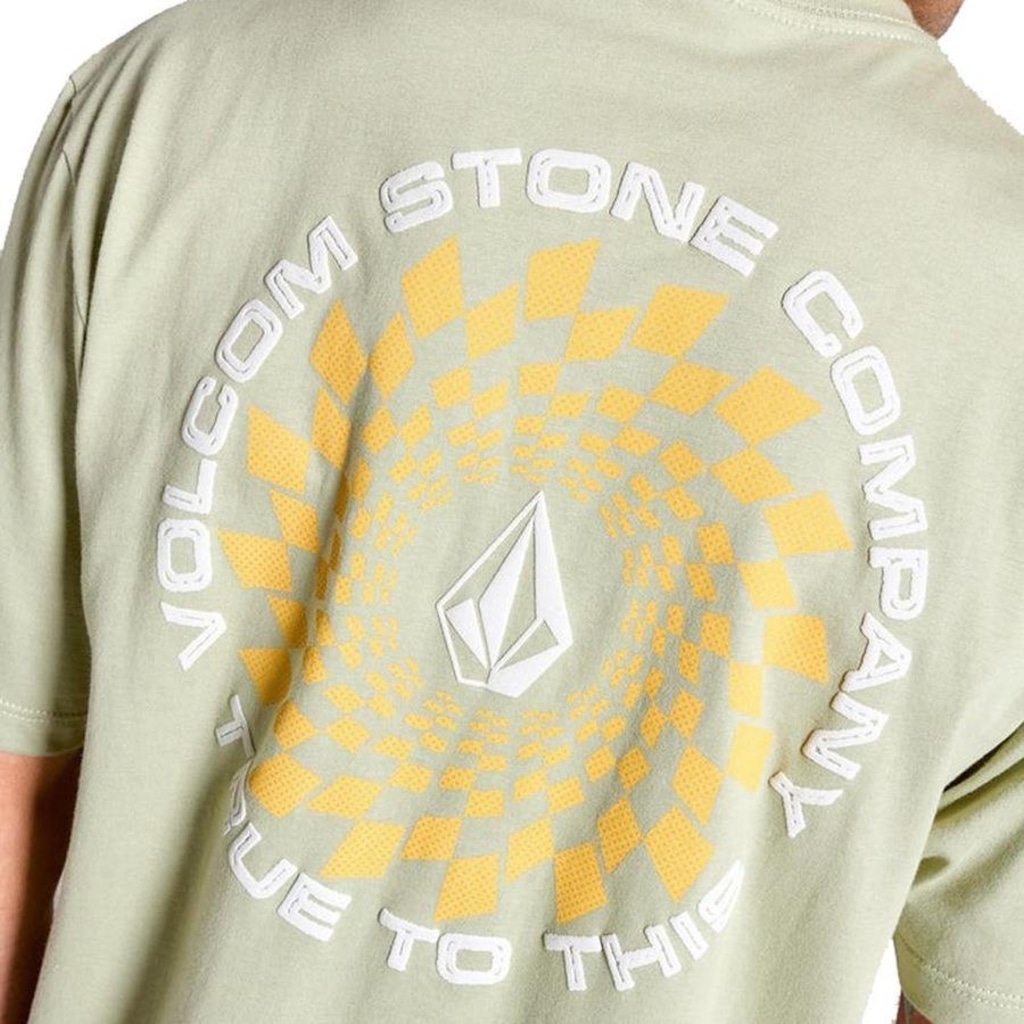 Imagem 4 do produto Camiseta Volcom Rabbit Hole Sm25 Masculina Verde Médio