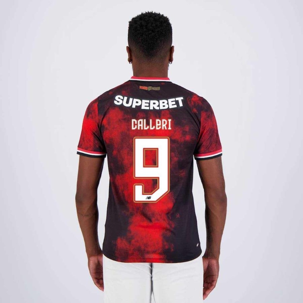 Camisa do São Paulo III 2024 New Balance 9 Calleri - Masculina