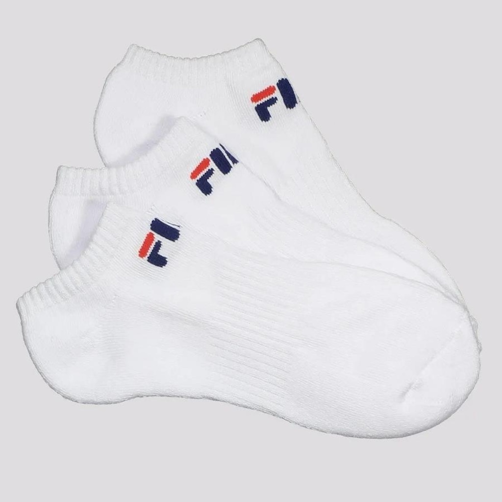 Imagem 2 do produto Kit Meias Fila com 6 Pares Cano Curto - Adulto