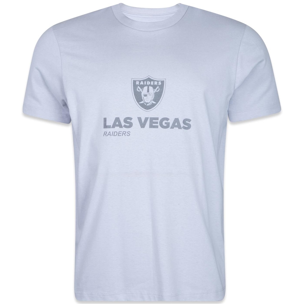 Camiseta New Era Regular Nfl Las Vegas Raiders Core Essentials Style - Masculina