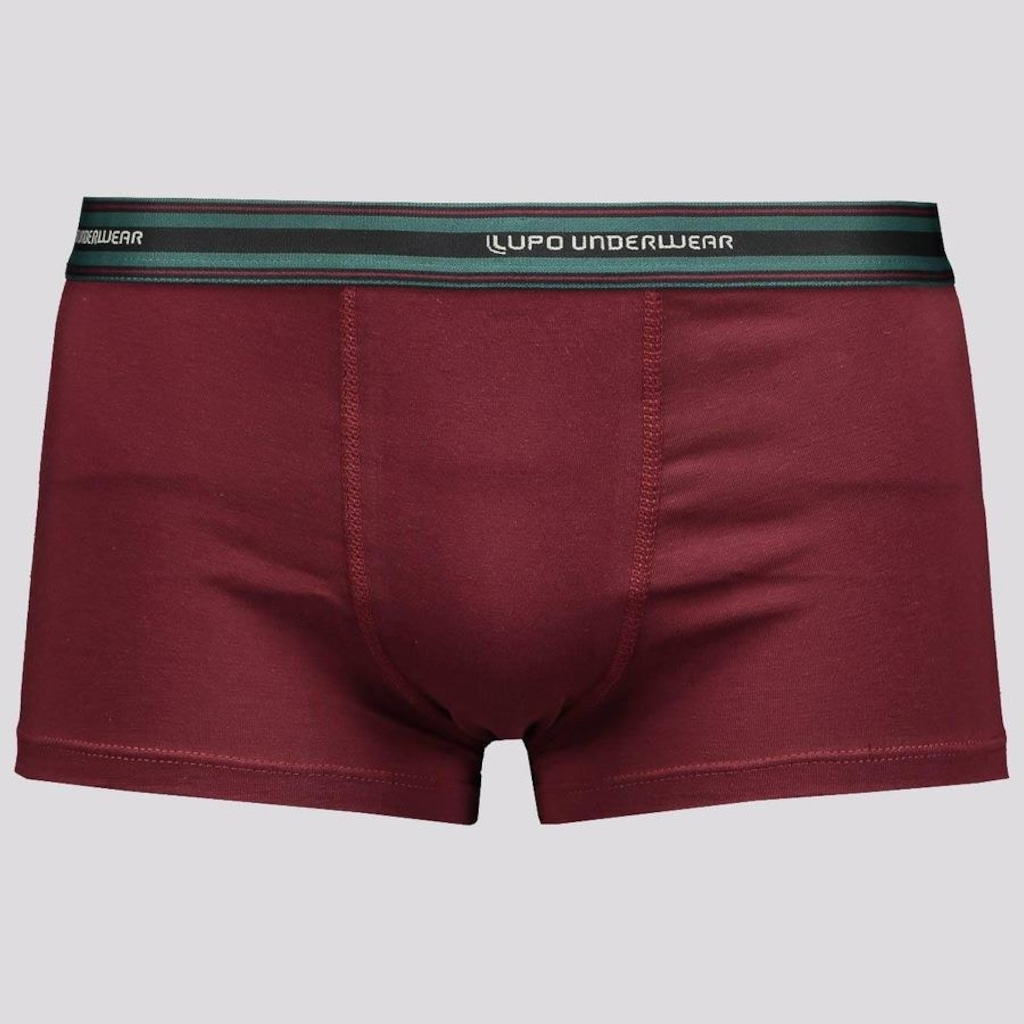 Cueca Sunga Lupo Algodão com Elastano - Masculina