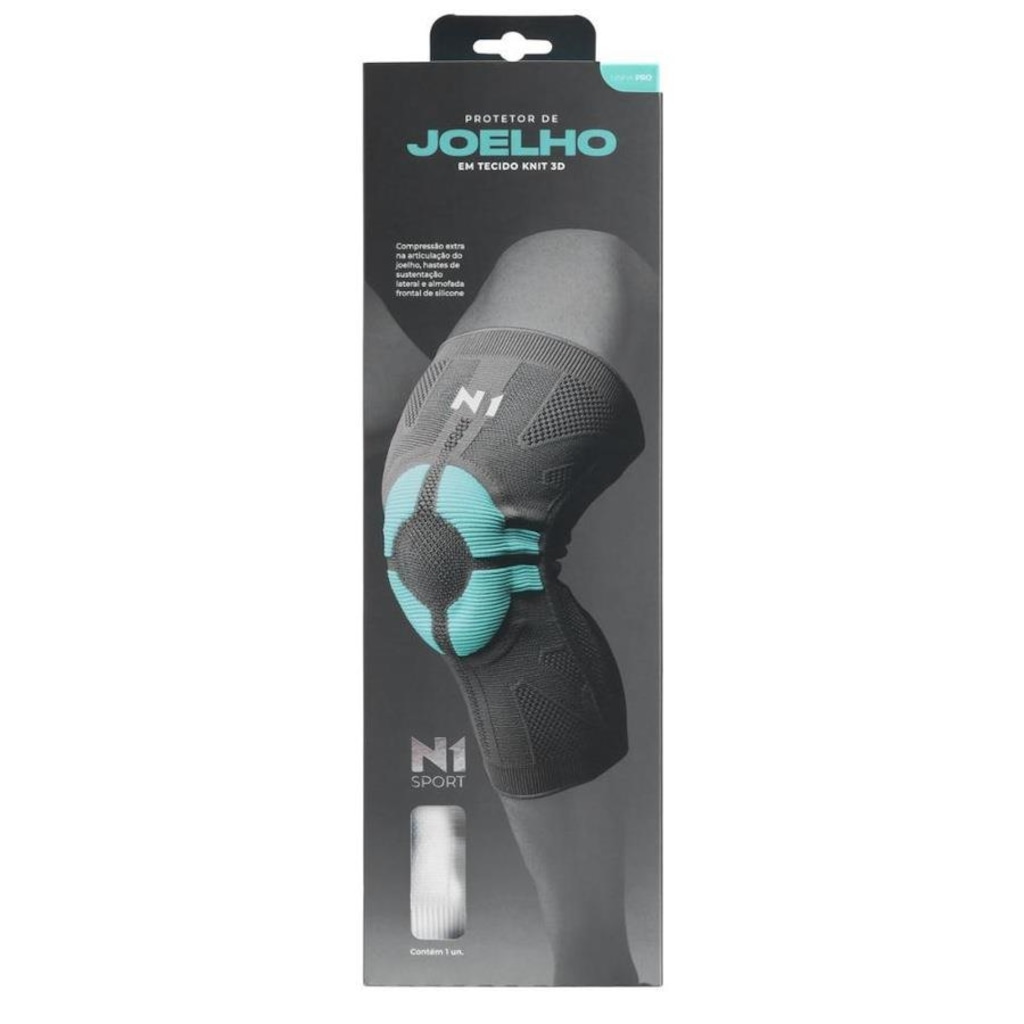 Imagem 4 do produto Joelheira N1 Sport Pro com Haste Lateral e Gel