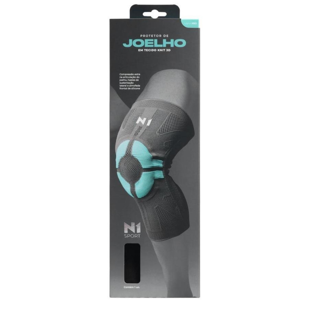 Imagem 4 do produto Joelheira N1 Sport Pro com Haste Lateral e Gel