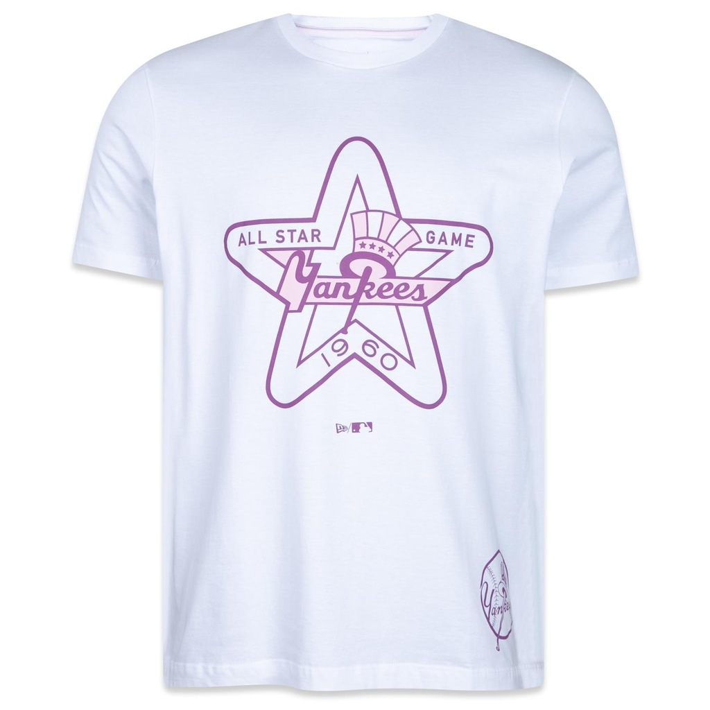 Camiseta New Era Regular New York Yankees All Core Mlb - Masculina