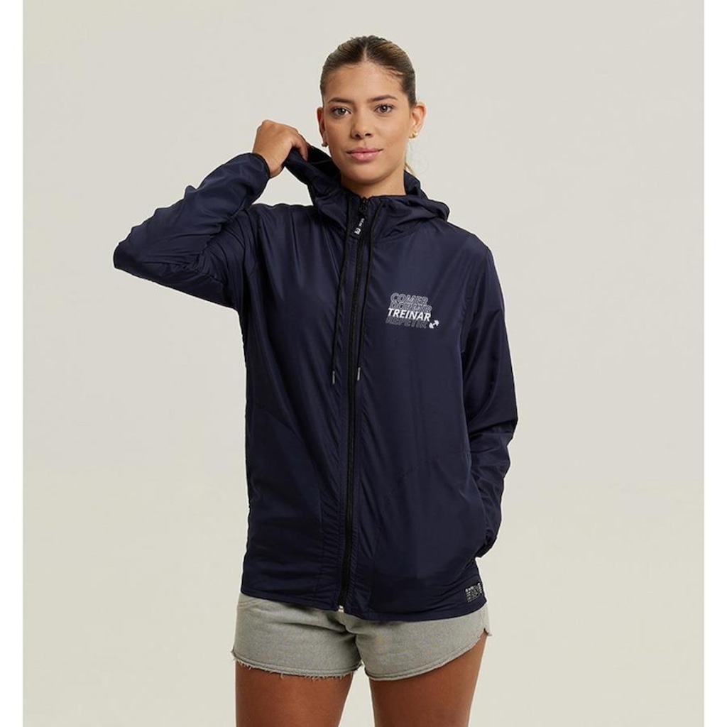 Imagem 2 do produto Jaqueta Corta Vento Wss Impermeável Gym Rotina - Femina