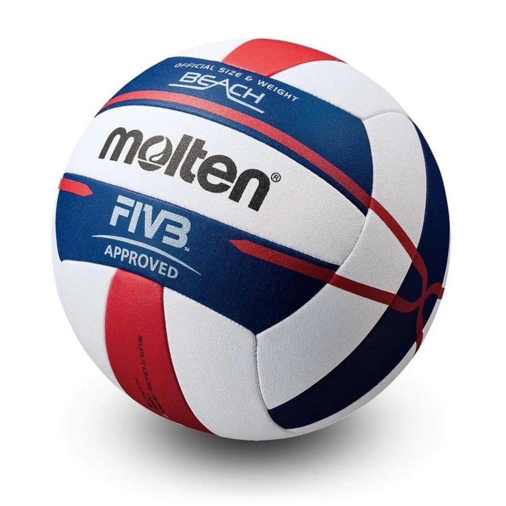 Imagem 2 do produto Bola de Volei de Praia Molten Elite V5B5000 Fivb Approved T5