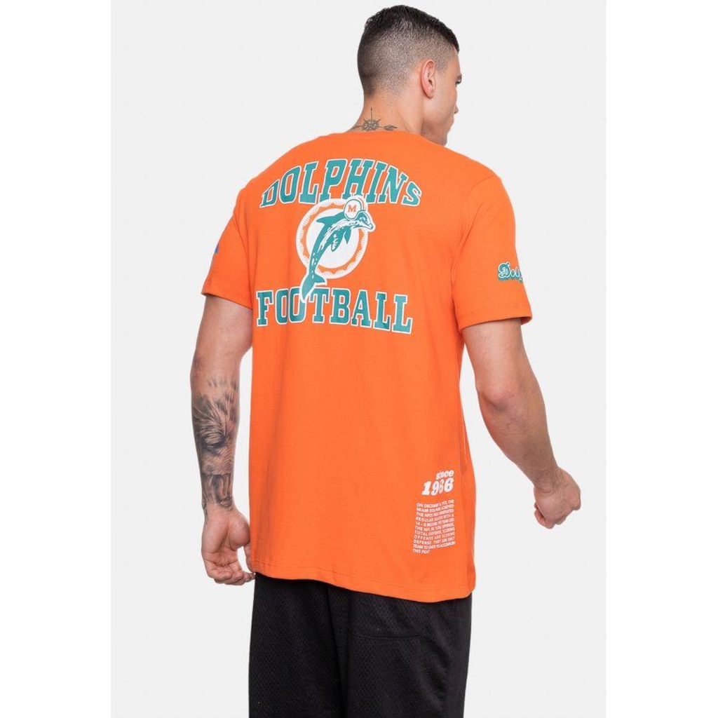 Imagem 2 do produto Camiseta Mitchell & Ness Miami Dolphins Team Original - Masculina