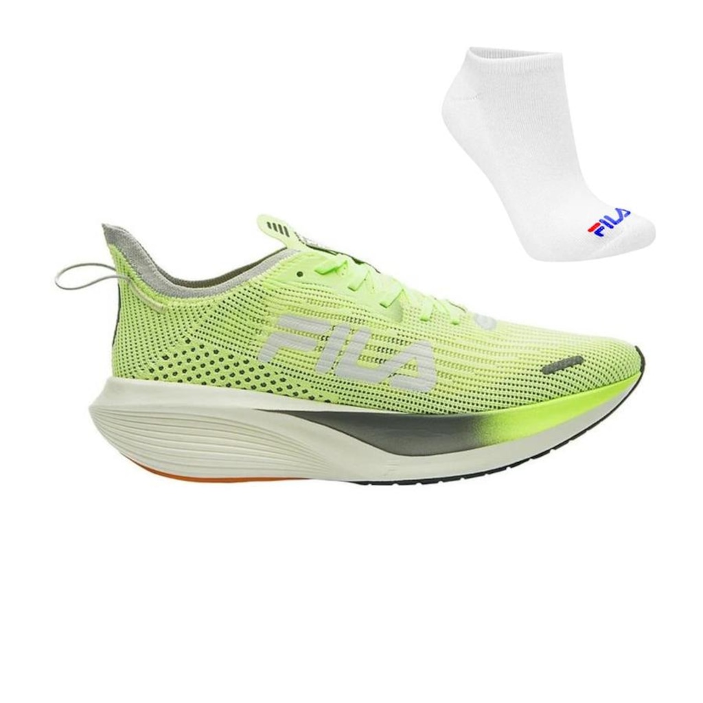 Kit Tênis Fila Carbon 2 + Meia - Masculino