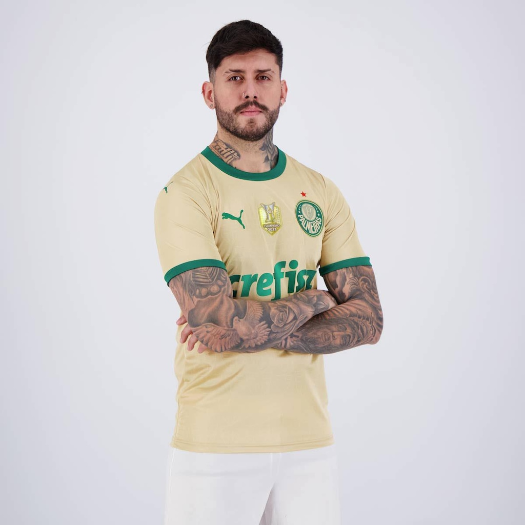 Imagem 2 do produto Camisa do Palmeiras Iii 2024 Puma Patch Campeão Brasileiro - Masculina