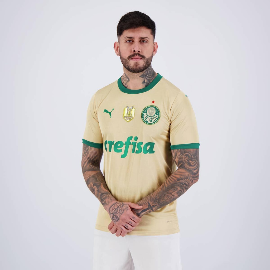 Imagem 3 do produto Camisa do Palmeiras Iii 2024 Puma Patch Campeão Brasileiro - Masculina